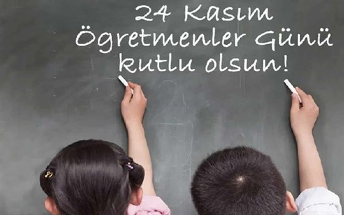 Kaymakamımız Cumali ATİLLA'nın 24 Kasım Öğretmenler Günü Mesajı